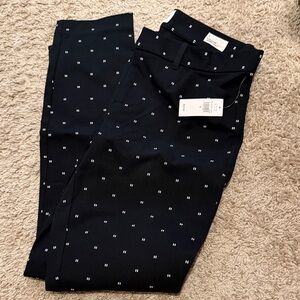 GAP Navy Patterned Men's Dress Pants